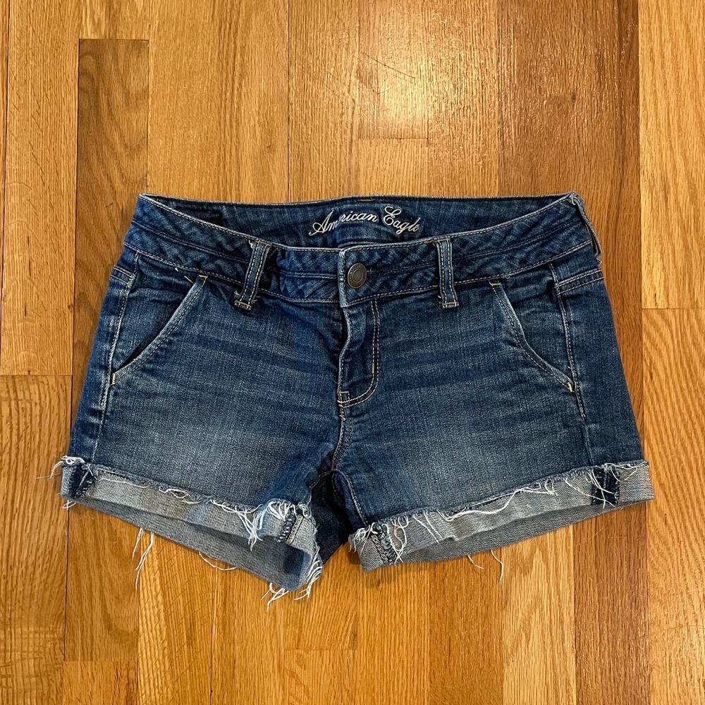 American Eagle Stretch Jean Shorts